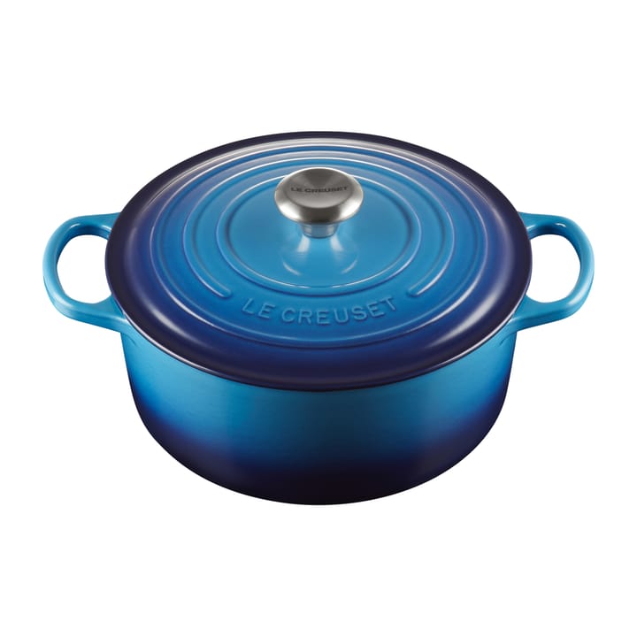 Le Creuset rund gryta 5,3 l - Azure blue - Le Creuset