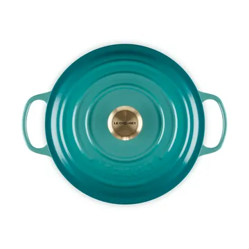 Le Creuset rund gryta 5,3 l - Bleu Riviera - Le Creuset