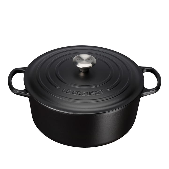 Le Creuset rund gryta 5,3 l - Matte black - Le Creuset