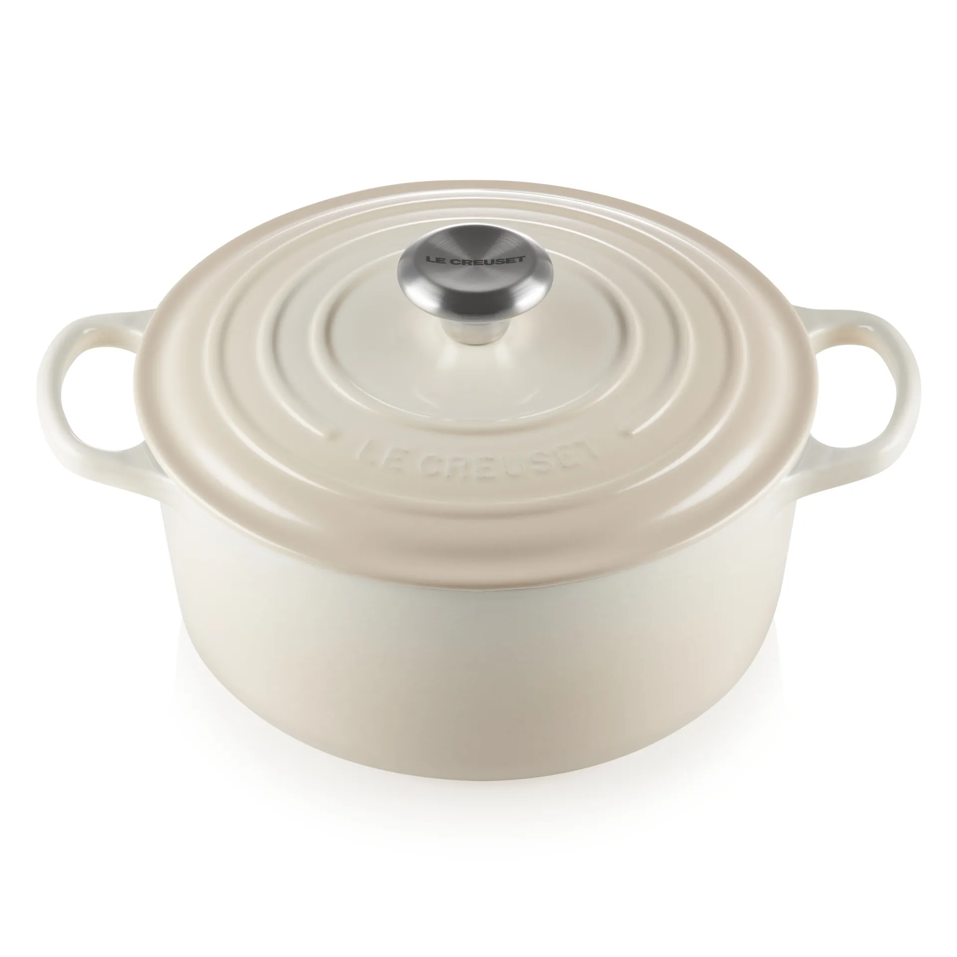 Le Creuset rund gryta 5,3 l, Meringue Le Creuset