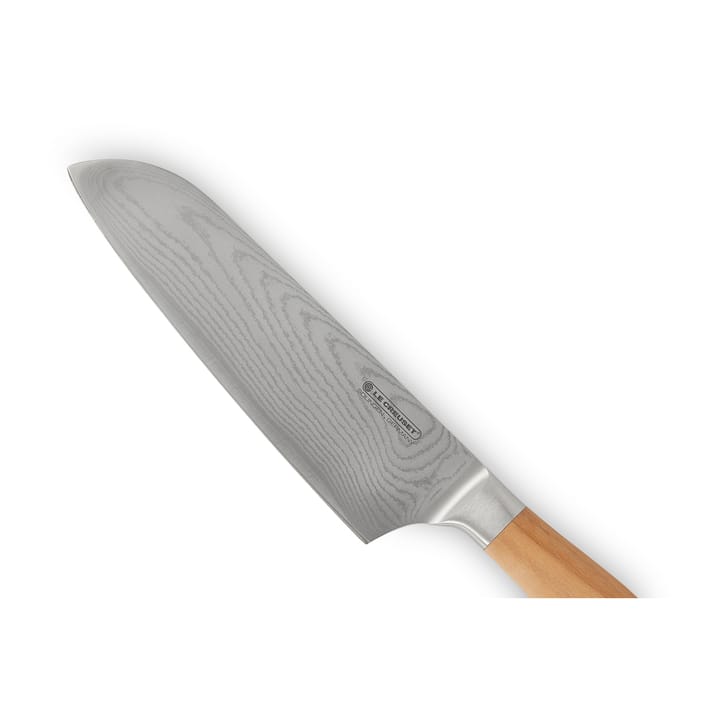 Le Creuset santokukniv med olivträhandtag, 18 cm Le Creuset