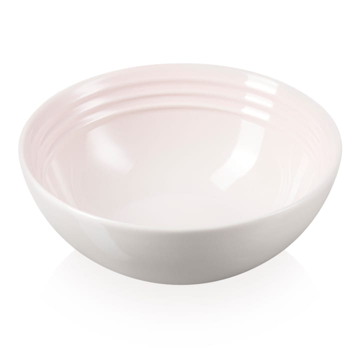 Le Creuset Signature djup tallrik 16 cm, Shell Pink Le Creuset