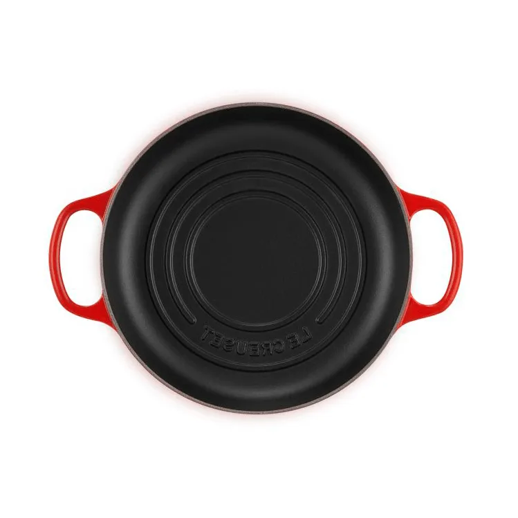 Le Creuset Signature gjutjärn brödform, Cerise, 1,6 L, 24 cm Le Creuset