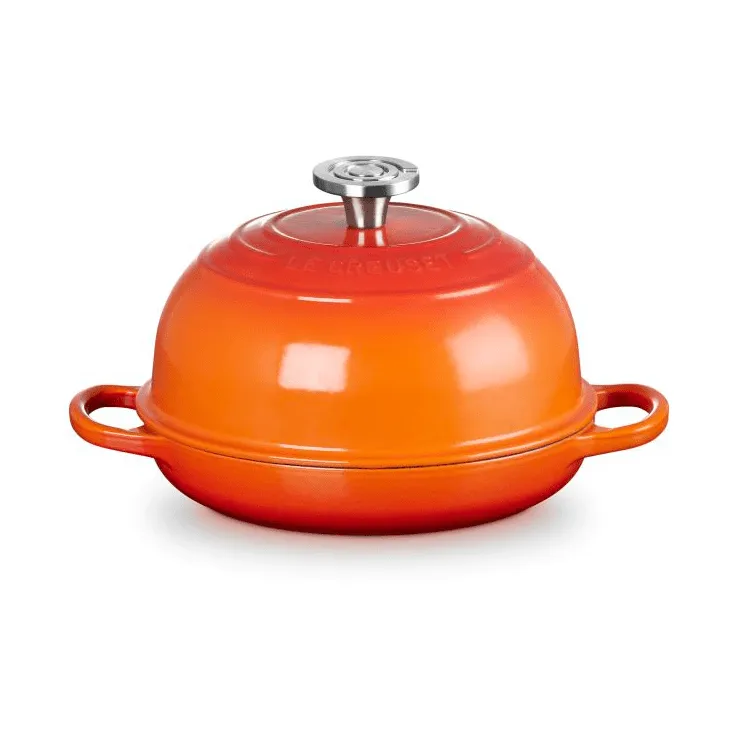Le Creuset Signature gjutjärn brödform, Volcanic, 1,6 L, 24 cm Le Creuset