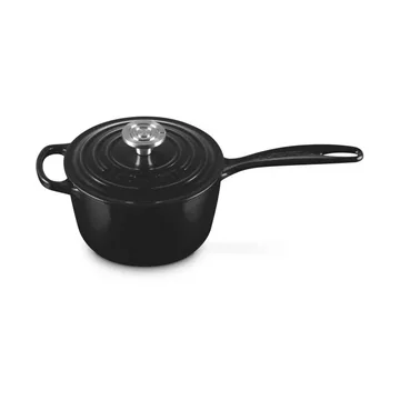 Le Creuset Signature gjutjärn kastrull - Black, 1,5 L - Le Creuset