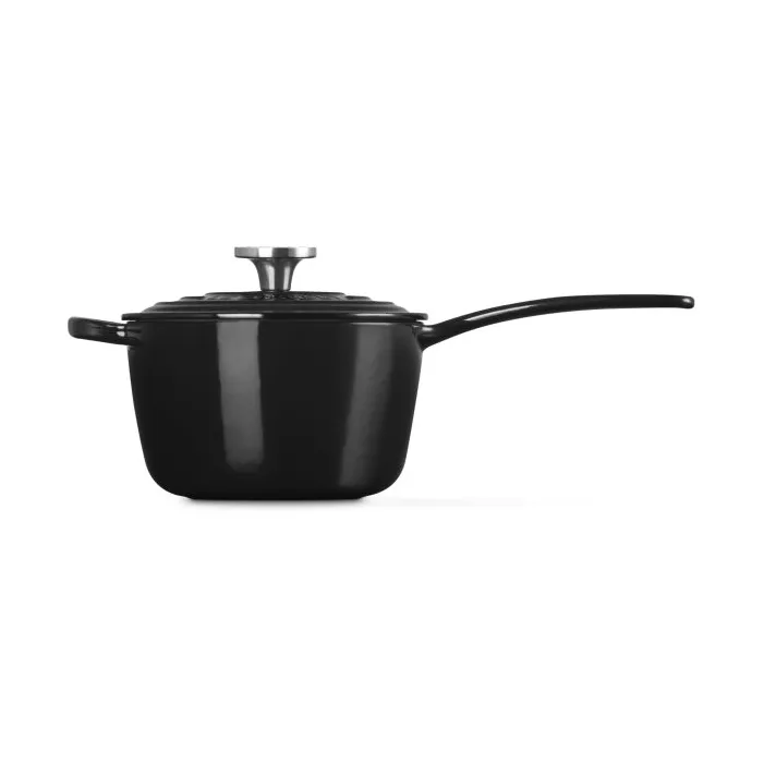 Le Creuset Signature gjutjärn kastrull, Black, 1,5 L Le Creuset