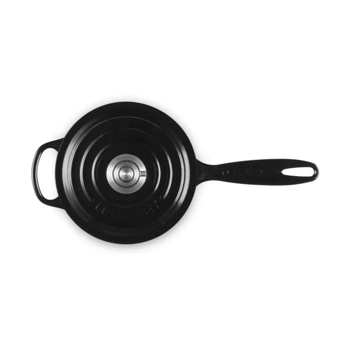Le Creuset Signature gjutjärn kastrull, Black, 1,5 L Le Creuset