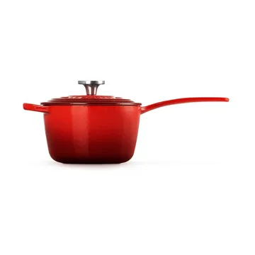 Le Creuset Signature gjutjärn kastrull - Cerise, 1,5 L - Le Creuset