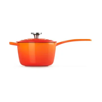 Le Creuset Signature gjutjärn kastrull - Volcanic, 1,5 L - Le Creuset
