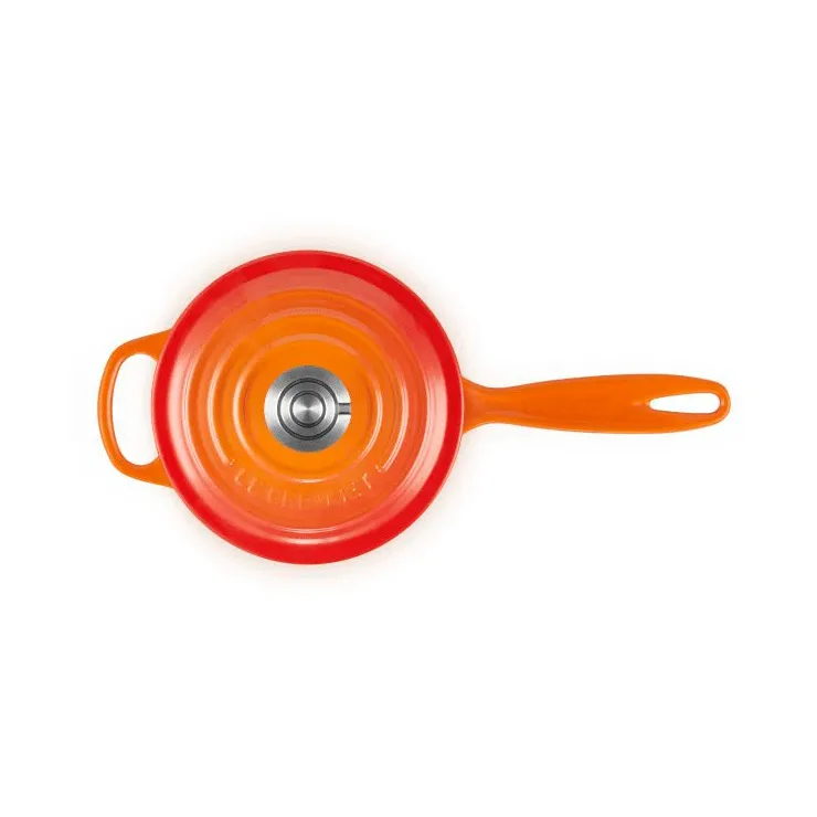 Le Creuset Signature gjutjärn kastrull, Volcanic, 1,5 L Le Creuset