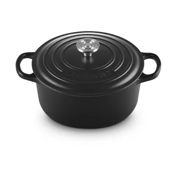 Le Creuset Signature gjutjärn rund gryta - Black, 3,3 L - Le Creuset
