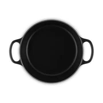 Le Creuset Signature gjutjärn rund gryta - Black, 3,3 L - Le Creuset