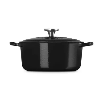 Le Creuset Signature gjutjärn rund gryta - Black, 4,2 L - Le Creuset