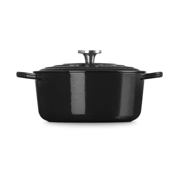 Le Creuset Signature gjutjärn rund gryta - Black, 5,3 L - Le Creuset