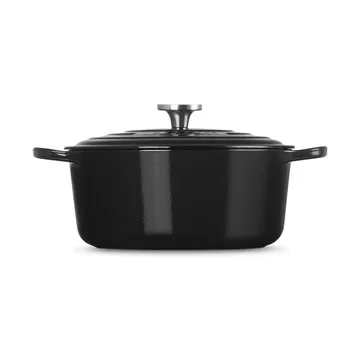 Le Creuset Signature gjutjärn rund gryta - Black, 6,7 L - Le Creuset