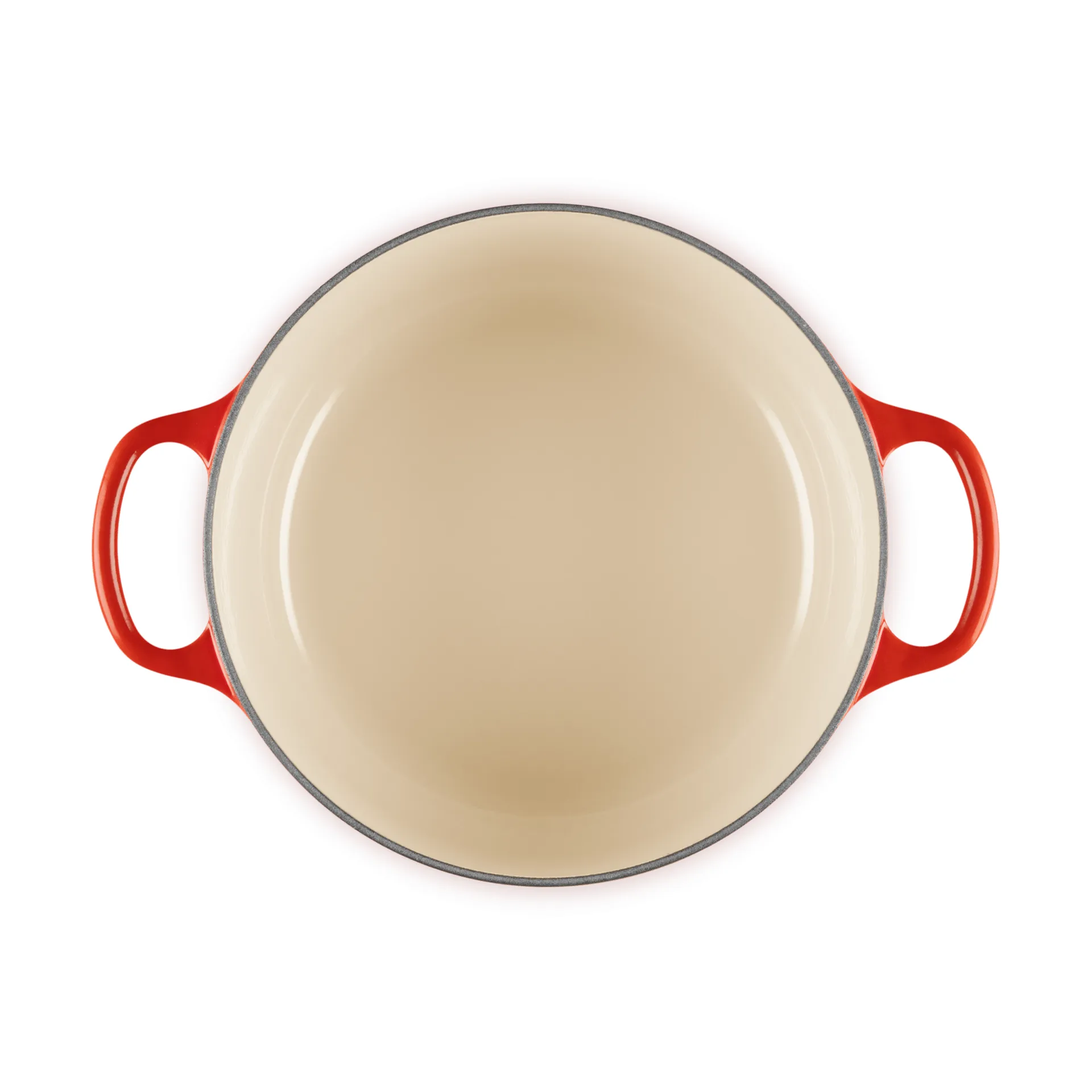 Le Creuset Signature gjutjärn rund gryta, Cerise, 3,3 L Le Creuset