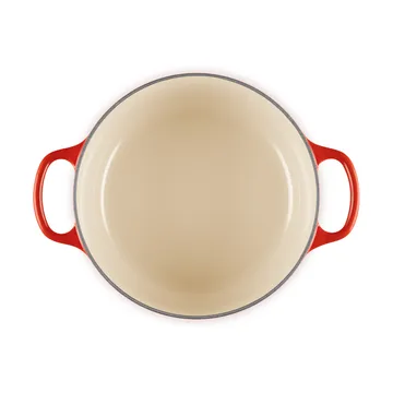 Le Creuset Signature gjutjärn rund gryta - Cerise, 3,3 L - Le Creuset