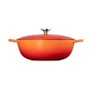 Le Creuset Signature gjutjärn stekgryta - Volcanic, 7 L - Le Creuset