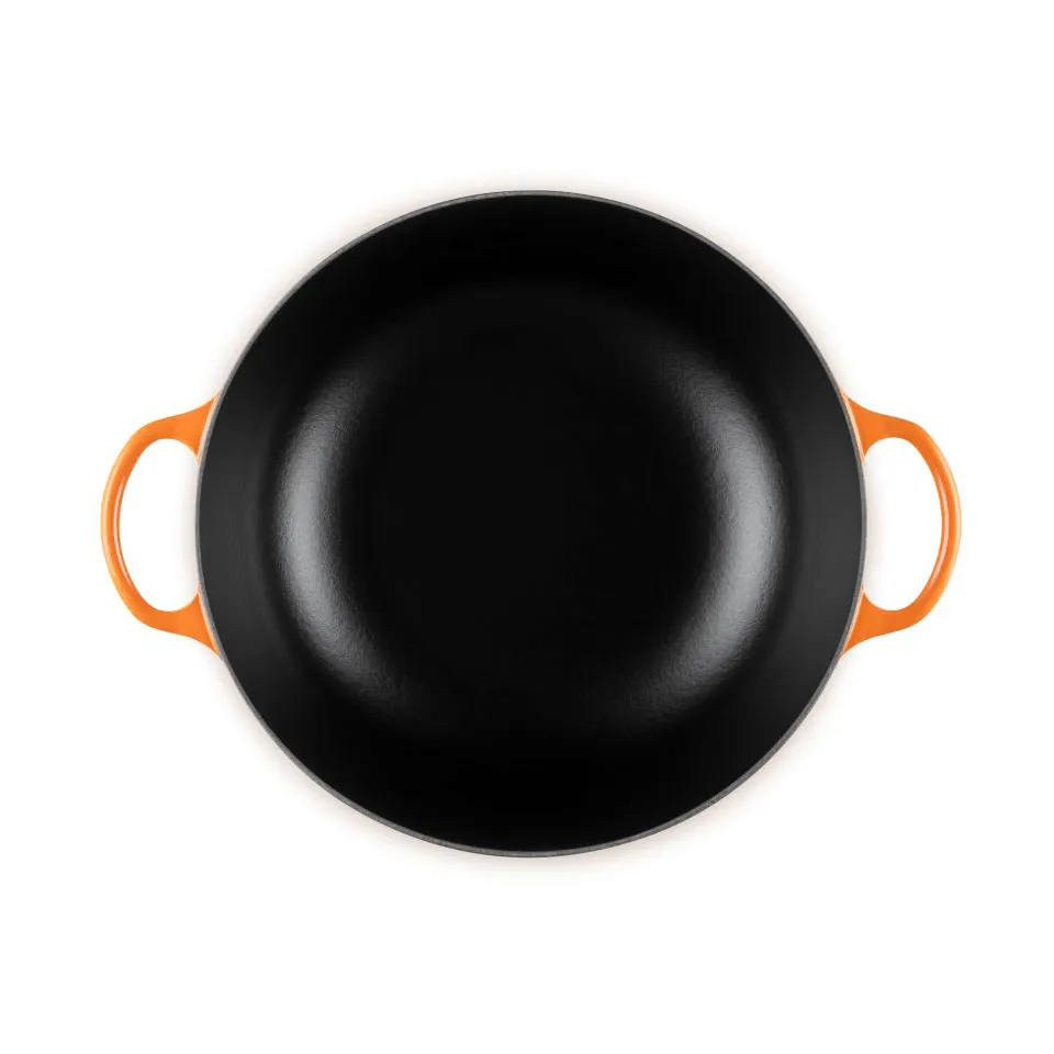 Le Creuset Signature gjutjärn stekgryta, Volcanic, 7 L Le Creuset