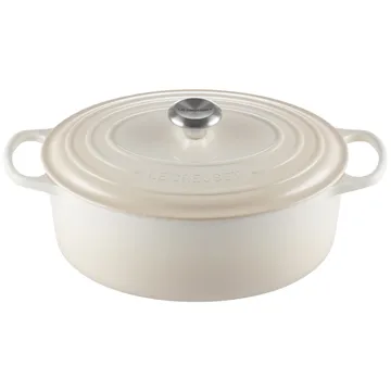 Le Creuset Le Creuset Signature oval gryta 6,3 l Meringue