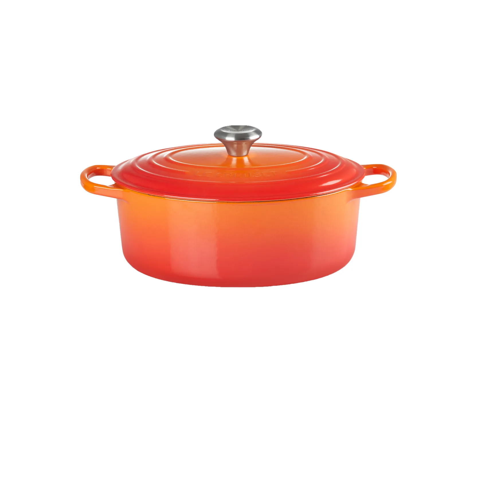 Le Creuset Signature oval gryta 6,3 l, Volcanic Le Creuset