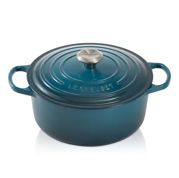 Le Creuset Le Creuset Signature rund gryta 4,2 l Deep Teal