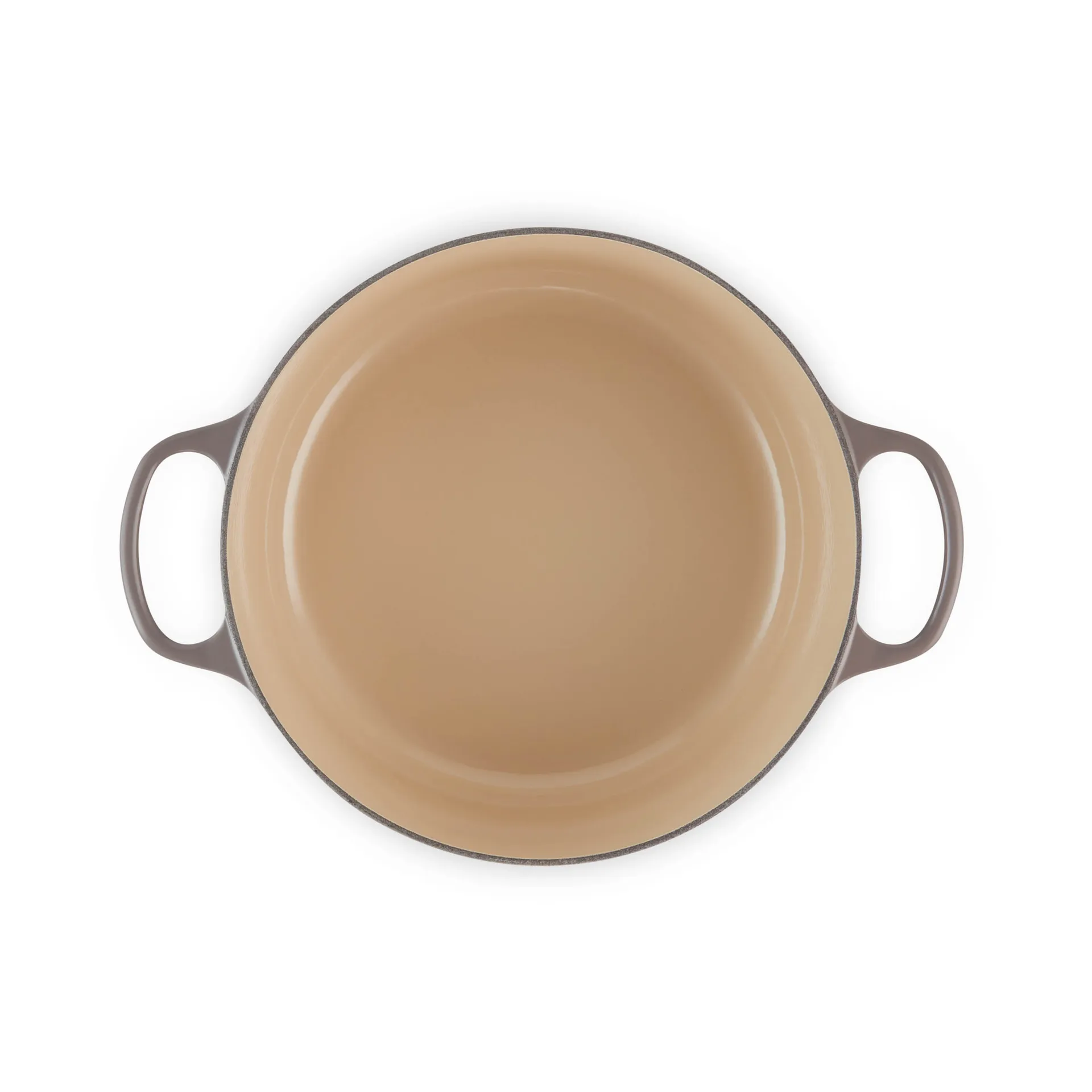 Le Creuset Signature rund gryta 4,2 l, Flint Le Creuset