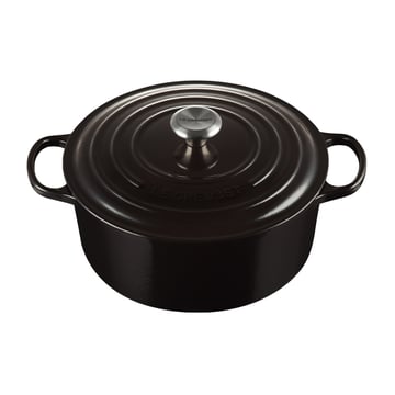 Le Creuset Le Creuset Signature rund gryta 6,7 l Black