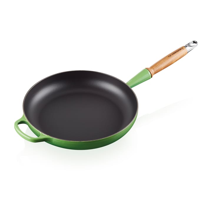 Le Creuset Signature stekpanna trähandtag 28 cm, Bamboo Green Le Creuset