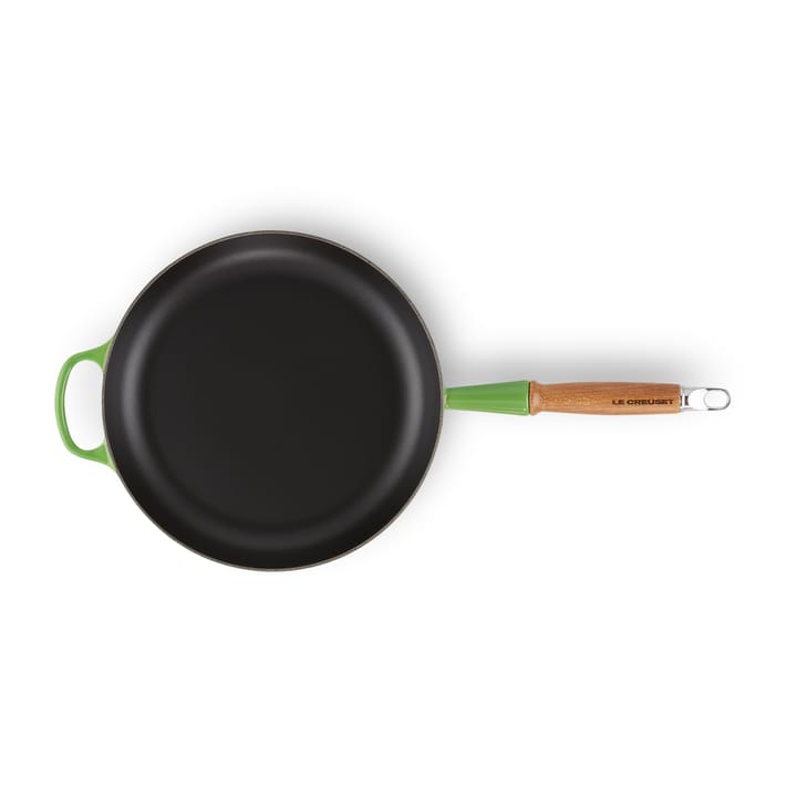 Le Creuset Signature stekpanna trähandtag 28 cm, Bamboo Green Le Creuset