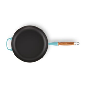 Le Creuset Signature stekpanna trähandtag 28 cm - Caribbean - Le Creuset