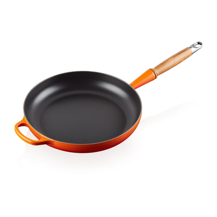 Le Creuset Signature stekpanna trähandtag 28 cm - Flame - Le Creuset