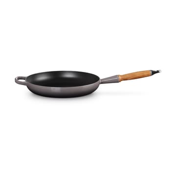 Le Creuset Signature stekpanna trähandtag 28 cm - Flint - Le Creuset