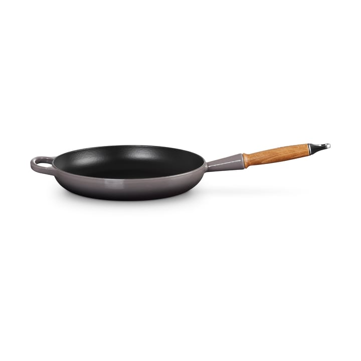 Le Creuset Signature stekpanna trähandtag 28 cm, Flint Le Creuset