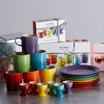 Le Creuset Signature tallrik 22 cm 6-pack - Rainbow - Le Creuset