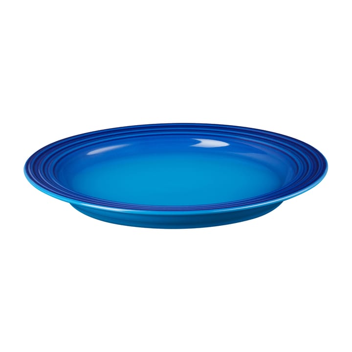 Le Creuset Signature tallrik 22 cm, Azure blue Le Creuset