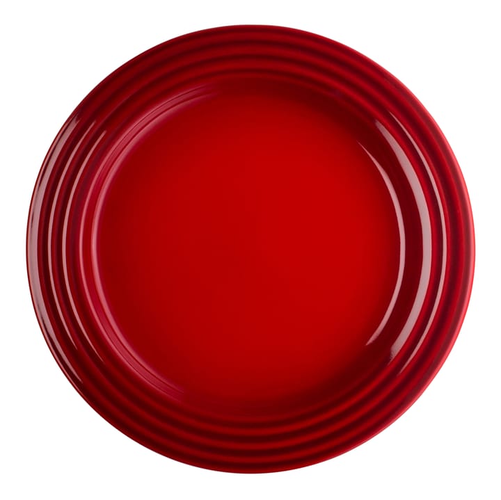 Le Creuset Signature tallrik 22 cm, Cerise Le Creuset