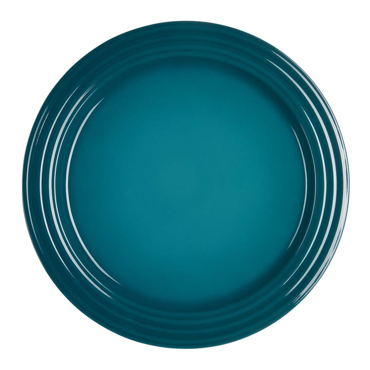 Le Creuset Signature tallrik 22 cm - Deep Teal - Le Creuset