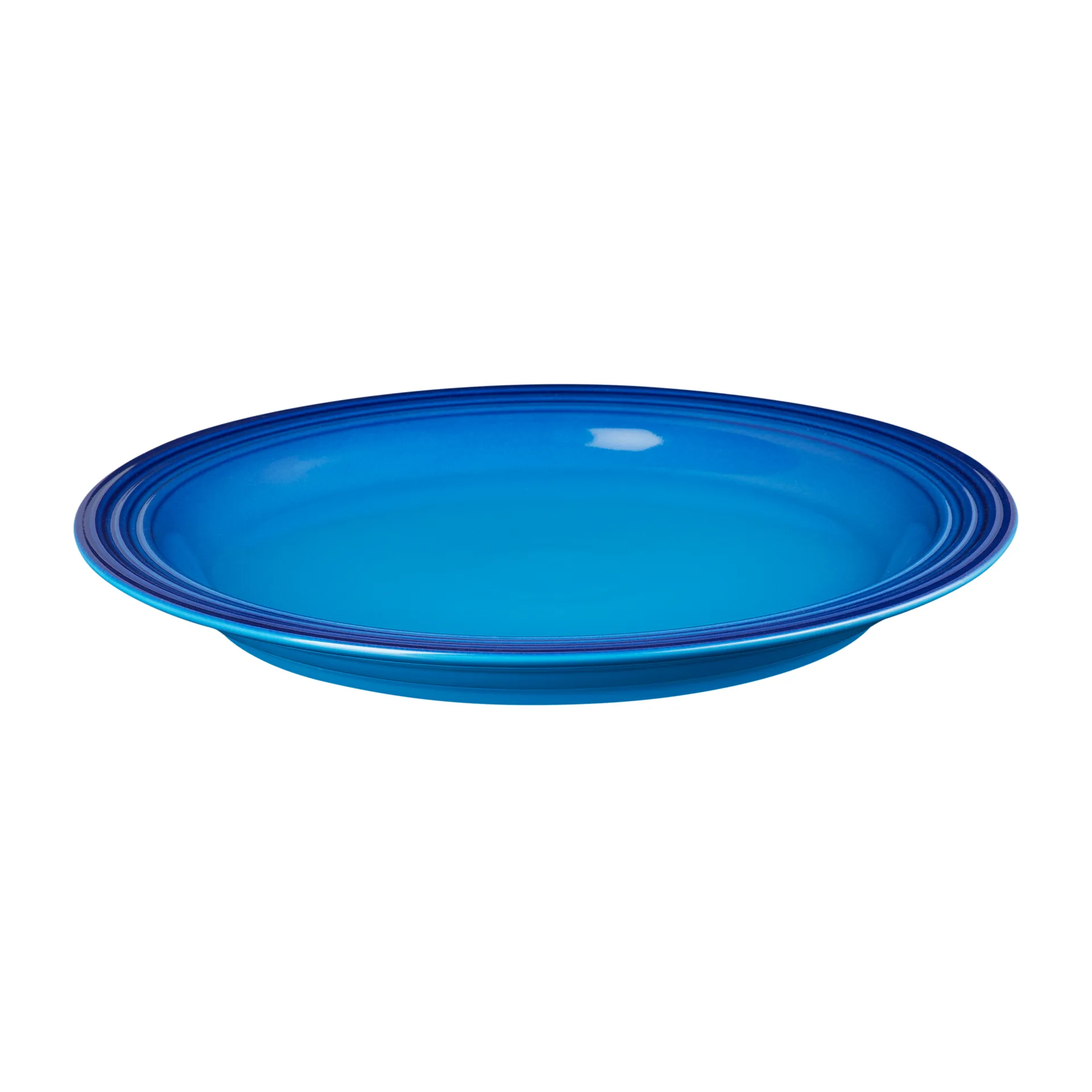 Le Creuset Signature tallrik 27 cm, Azure blue Le Creuset