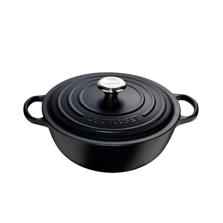 Le Creuset stekgryta 32 cm, Matte black Le Creuset