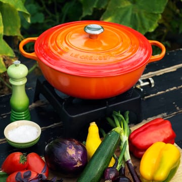 Le Creuset stekgryta 32 cm - Volcanic - Le Creuset