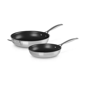 Le Creuset stekpanneset non stick - Rostfritt stål, 2 delar - Le Creuset
