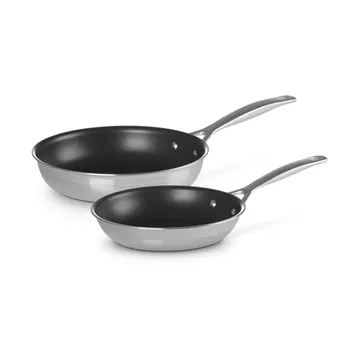 Le Creuset stekpanneset - Rostfritt stål, 2 delar - Le Creuset