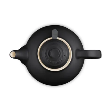 Le Creuset tekanna - Matte Black, med sil, 1,3 L - Le Creuset