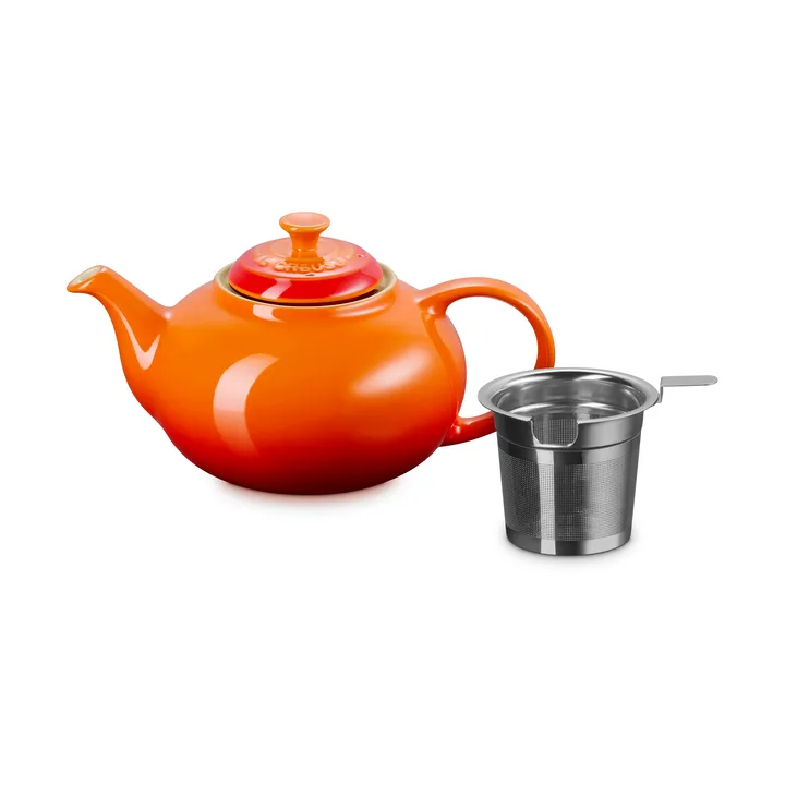 Le Creuset tekanna - Volcanic, med sil, 1,3 L - Le Creuset