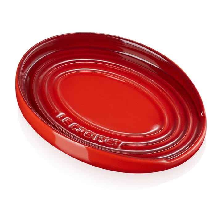 Oval hållare till grytsked - Cerise - Le Creuset