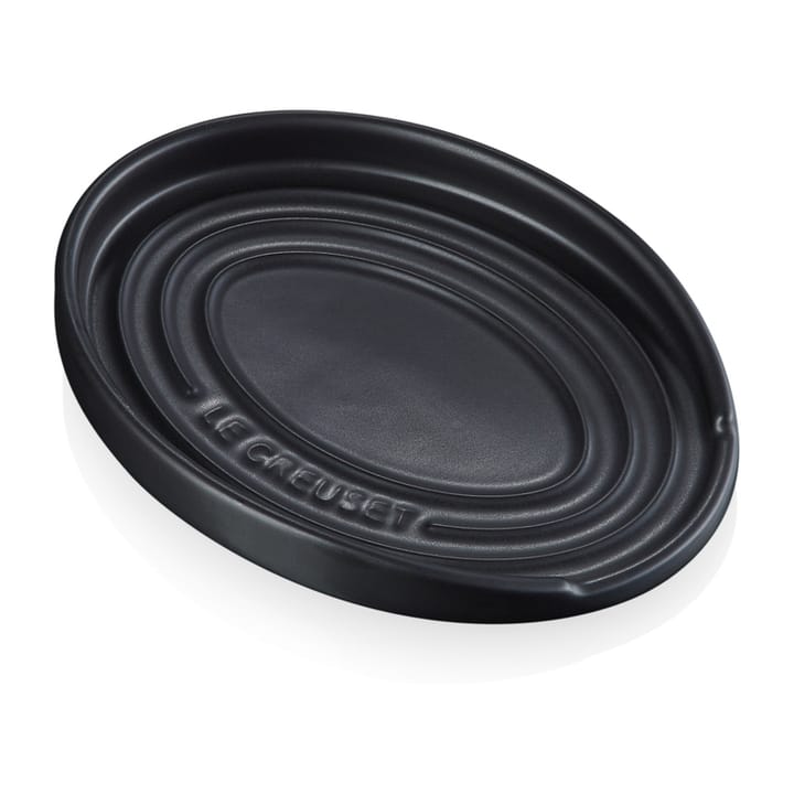 Oval hållare till grytsked - Matte black - Le Creuset