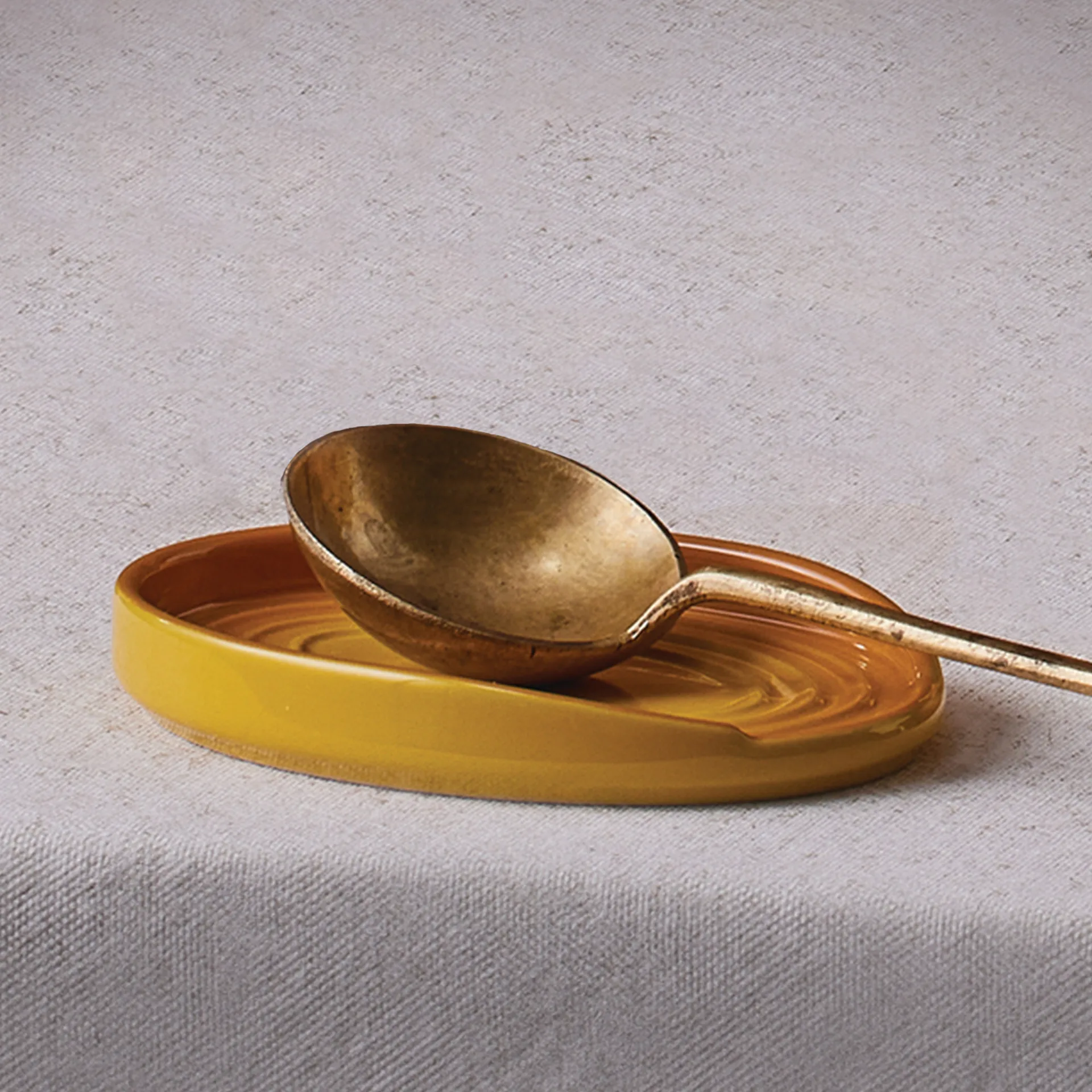 Oval hållare till grytsked, Nectar Le Creuset