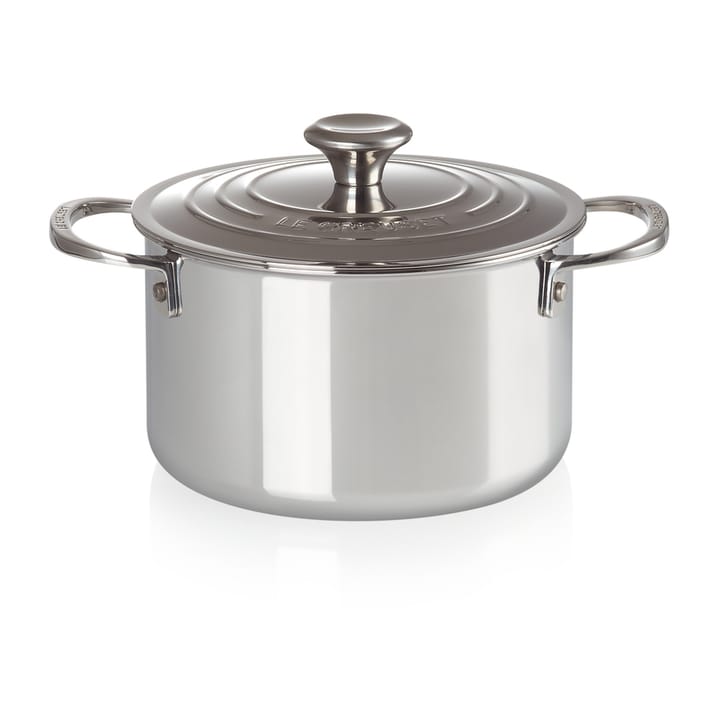 Signature 3-Ply djup gryta med lock, 2,8 l Le Creuset