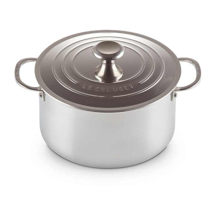 Signature 3-Ply djup gryta med lock - 6 l - Le Creuset